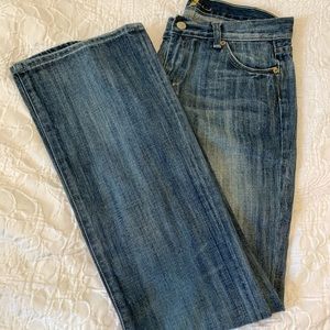 7 SEVEN FOR ALL MANKIND Distressed Flare Jeans